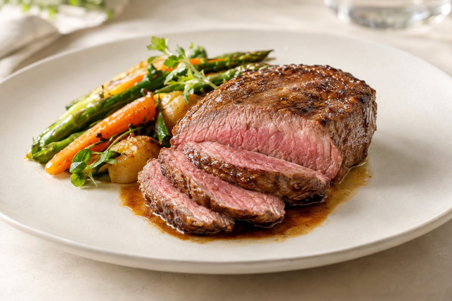 Kalventrecôte sous vide – temperatur, tid och fin stekyta