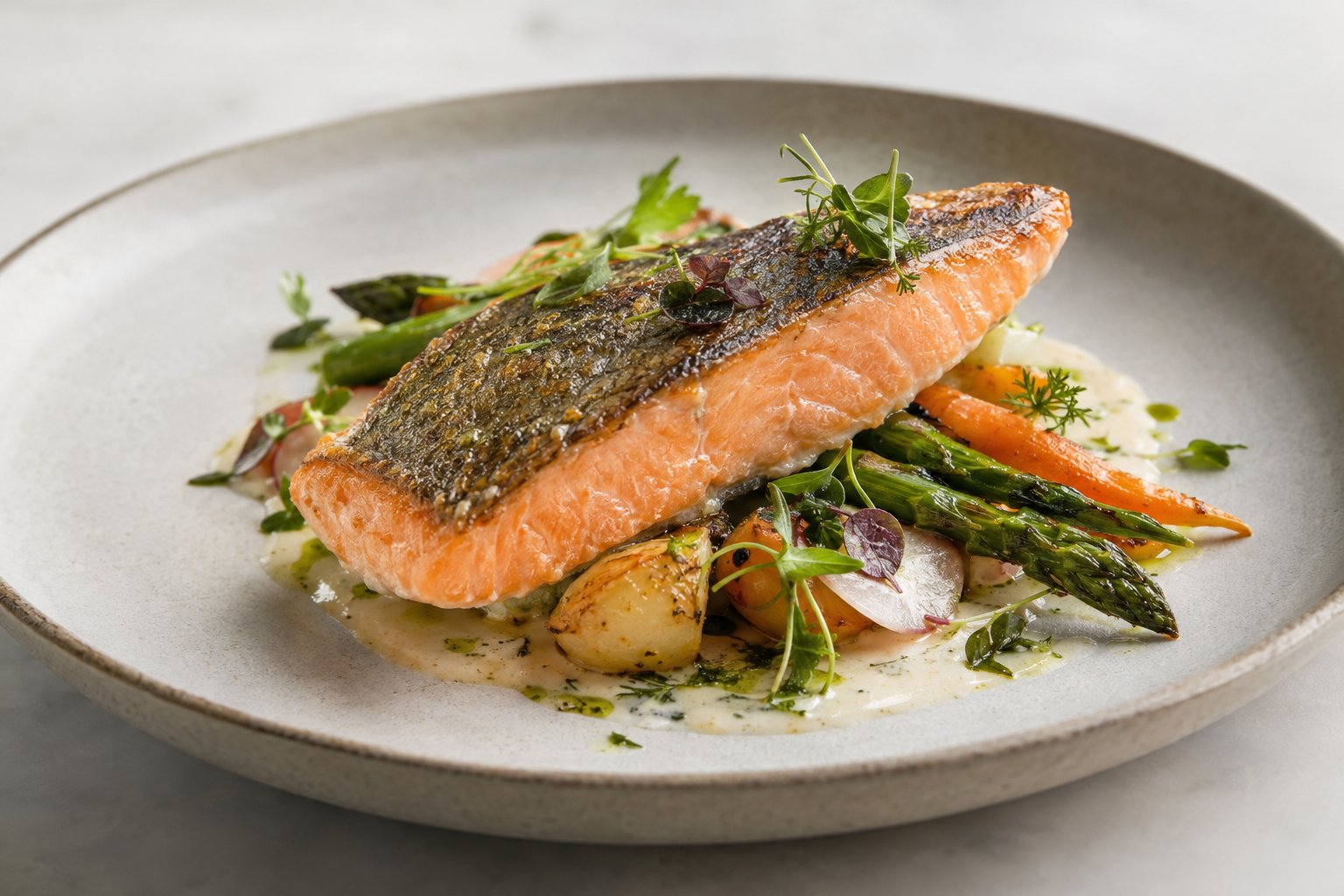 Sous vide röding – tid, temperatur och krispigt skinn